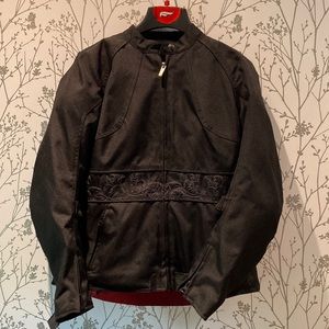 Power Trip Womens Padded Motorcycle Jacket